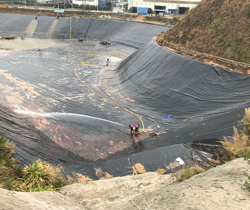 临潼废水池清理