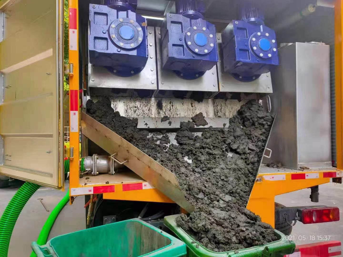 临潼化粪池清掏城市维护站-泥浆净化干湿分离处理